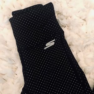 Sketchers Black and White High Waisted Leggings